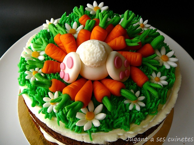 Carrot Bunny Cake 2