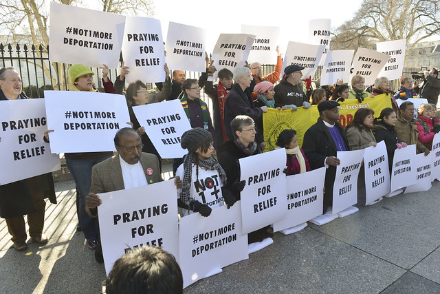 Immigration Prayer Vigil Outside White House