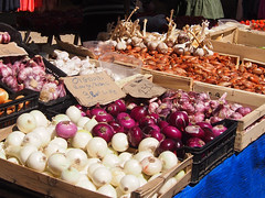 Lalinde market day