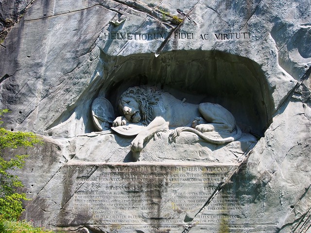 Lion Monument 獅子紀念碑 琉森 Lucerne / Luzern