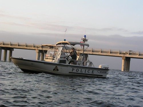 An NRP Patrol Boat on the water