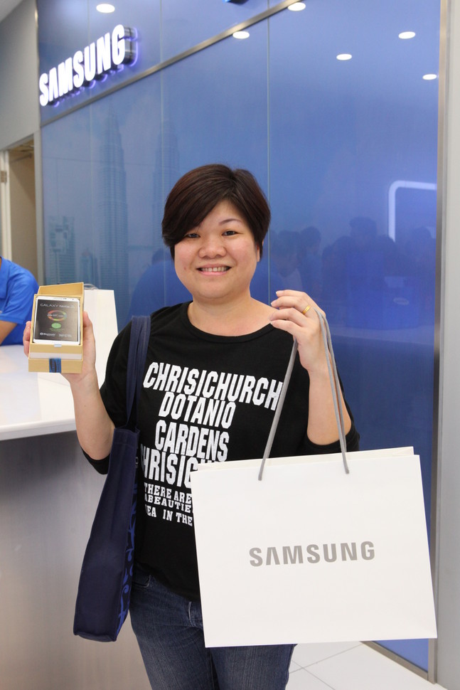 Pembeli Pertama Samsung Galaxy Note 3 Di Malaysia