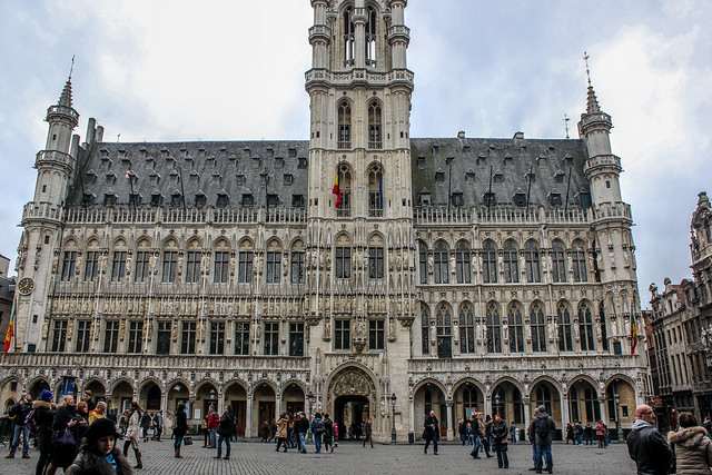 Ayuntamiento de Bruselas, capital de Bélgica