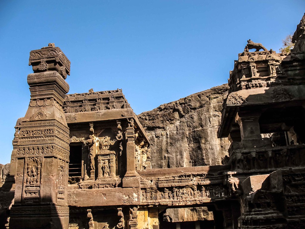 at Ellora Caves, The World Heritage