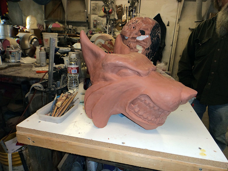 SW Pack Vent Sculpt in Progress