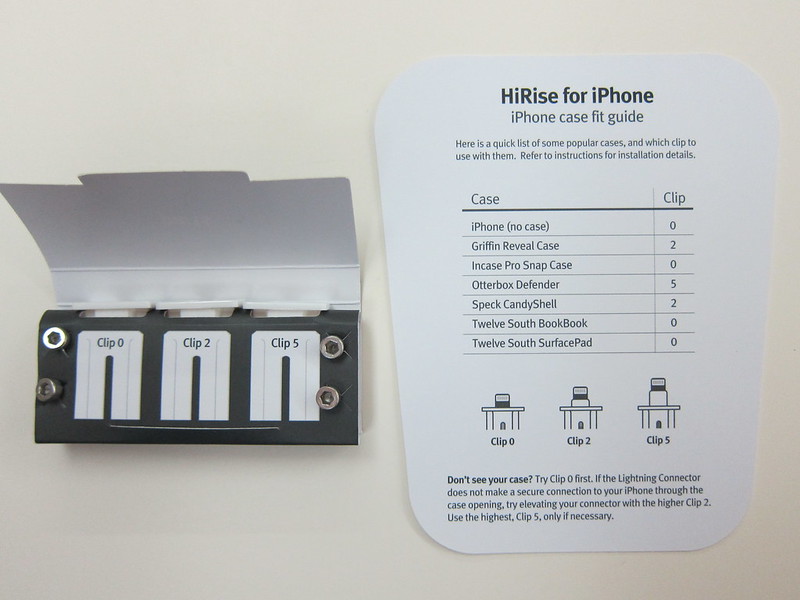 Twelve South HiRise for iPhone 5 & iPad Mini - Fit Guide