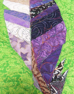 Quilting Feathers in the Feather