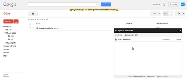 Google Drive as free CDN to your website by Anil Kumar Panigrahi - Screen 13