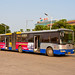 [Buses in Beijing]京华 Jinghua BK6180B (2nd-batch) 北京公交集团 BPT #24255 Front-right at BDA Transport Service Center