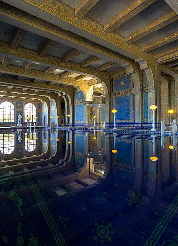 california travel vacation usa castle water pool architecture swimming view interior sightseeing sansimeon hearstcastle opticalillusion romanpool canon60d