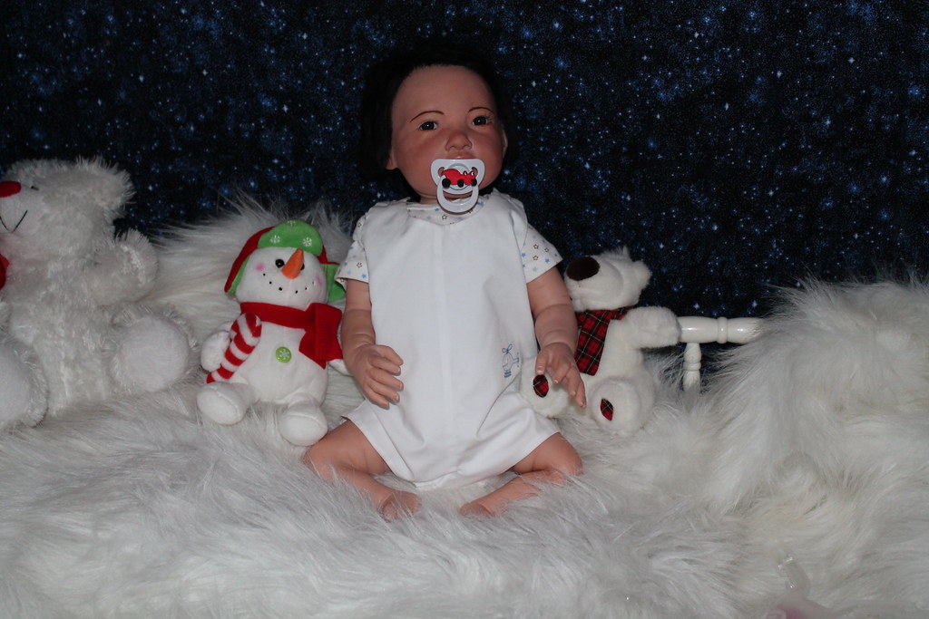 Reborn Doll Anatomically Correct Soft as Silicone Baby Boy Kai by J de Lange