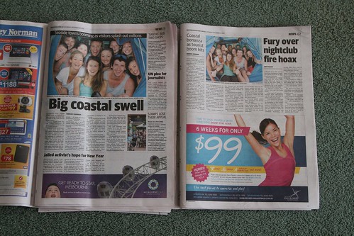 Same article appearing in the 'Geelong Advertiser' and 'Herald Sun'