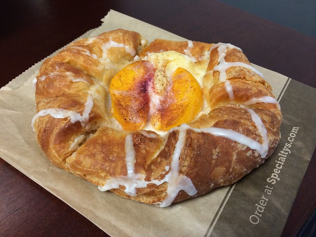 Peach and cream cheese croissant - Specialty's Cafe & Bakery