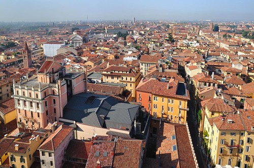 verona verone italy italia panorama roofs top lambertitower pantchoa françoisdenodrest