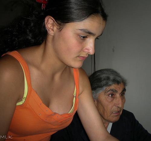 2006 armenia kosh people portrait village aragatsotn
