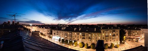 longexposure roof sunset sky panorama kazan