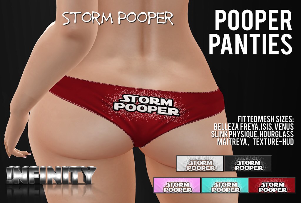 !NFINITY Pooper Panties – Storm Pooper