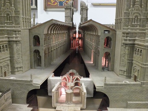 Catedral de Compostela, maqueta de Paco, León
