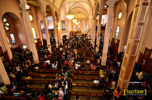 Baguio Cathedral: The Faithful