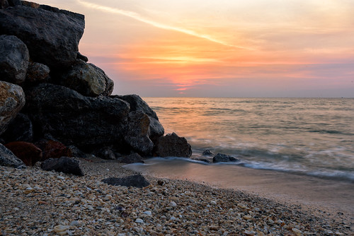 nikon thailand publicdomain d750 tambonbangkao changwatphetchaburi th sunrise rocks water