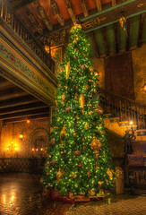 Tampa Theater Lobby Christmas Tree