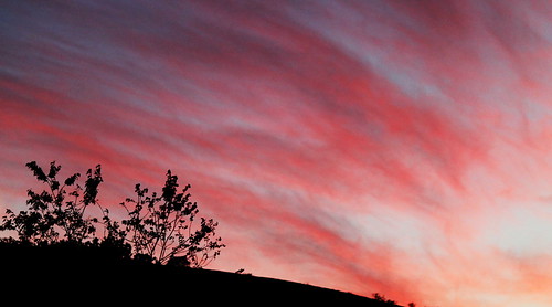 pink sunset sky cloud night evening redskyatnight