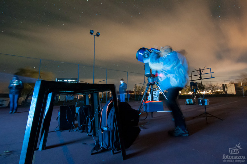 Observación astronómica en el Valle de Ambroz