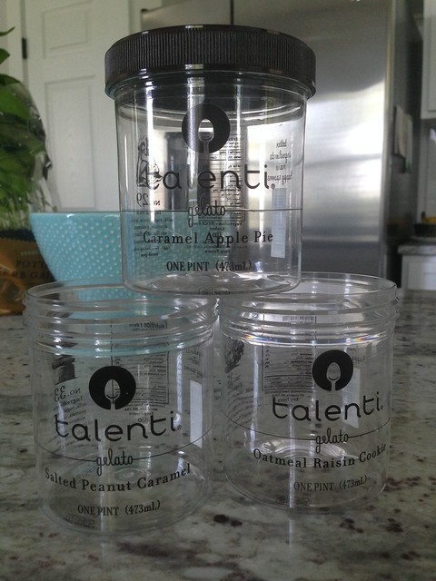 a fraction of the Talenti container stash