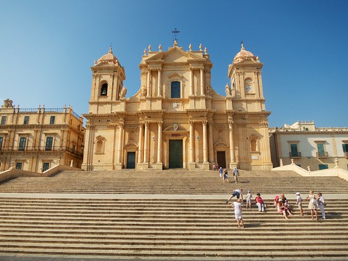 street travel italy building history church architecture italia view cathedral country culture visit unescoworldheritagesite sicily baroque sicilia notocathedral