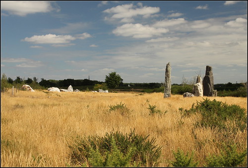 france megalithic stone landscape fa standingstone alignements saintjust