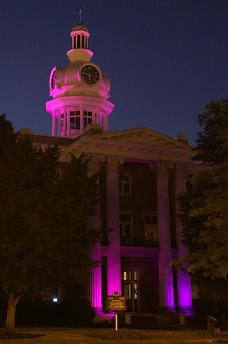 purple tn tennessee courthouse predawn murfreesboro 1859 countycourthouse memorywalk nrhp rutherfordcounty alzheimersassociation uscctnrutherford bmok alzheimersmemorywalk walktoendalzheimers bmok2