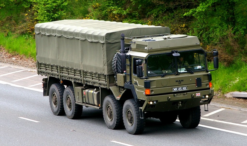 MAN - BRITISH ARMY Support Vehicle - a photo on Flickriver