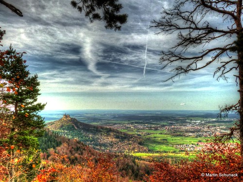 autumn panorama castle fall herbst hdr burg hohenzollern