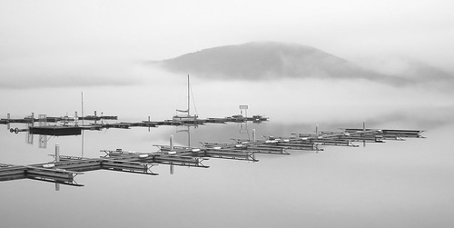 morning blackandwhite mist fog sunrise landscape deutschland minimalism ochtend duitsland landschap edersee smitsfotografie