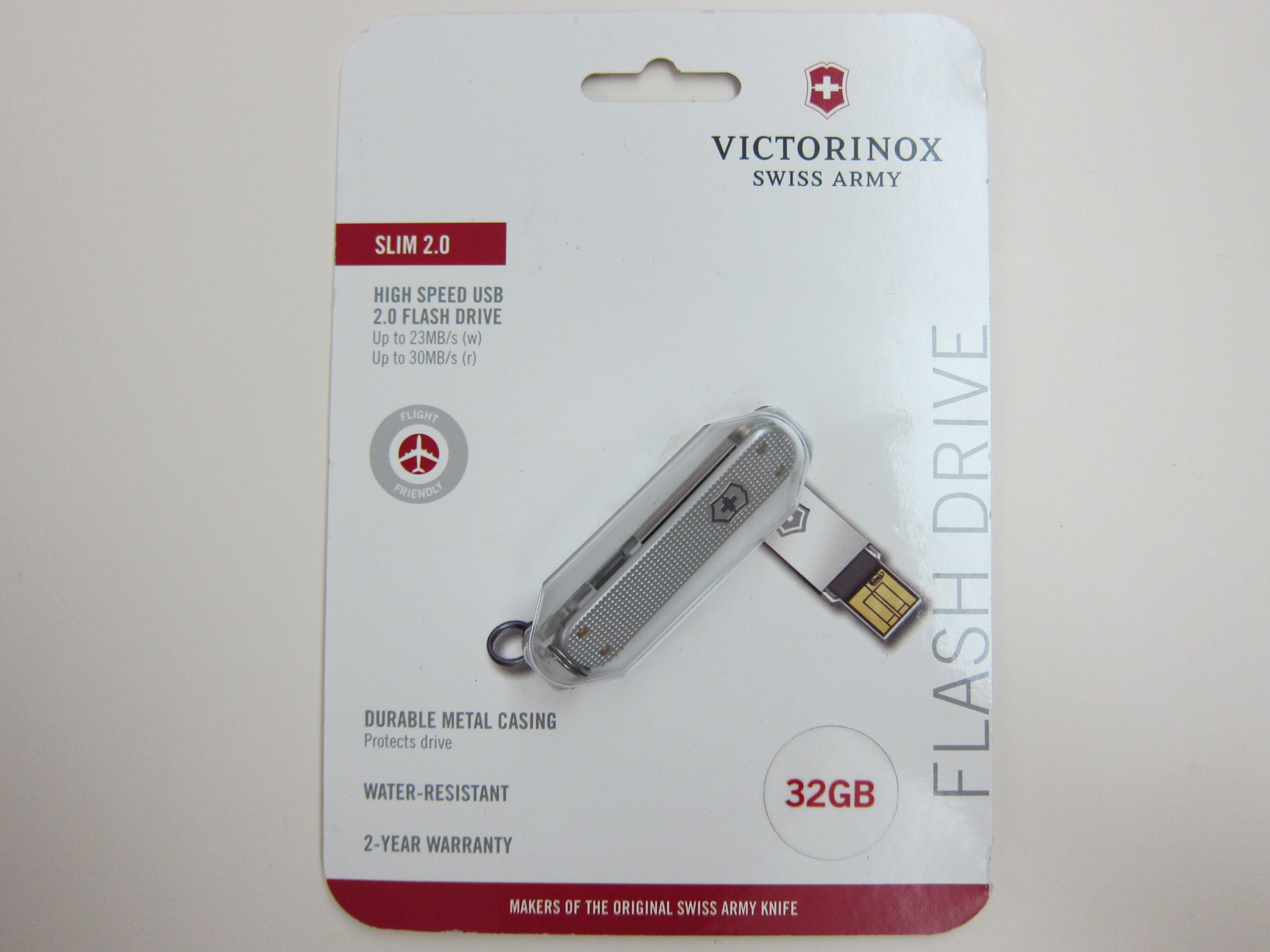 Victorinox Swiss Army Slim USB 2.0 Drive Blog | lesterchan.net