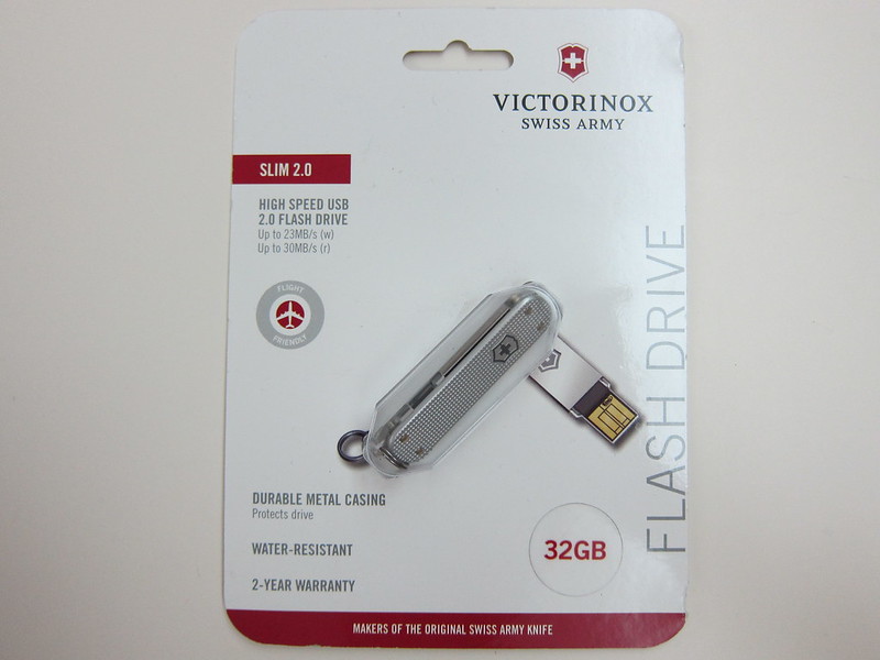 Victorinox Swiss Army Flash Drive - Packaging Front