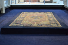 16th-Century Carpet from Kashan (Corner Medallion Design)