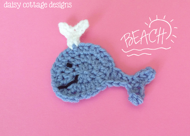 Use this whale crochet pattern from Daisy Cottage Designs to add a nautical flare to your next crochet project!