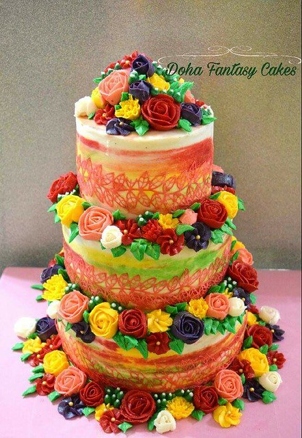 Cake by Umme Zayan of Doha Fantasy Cakes
