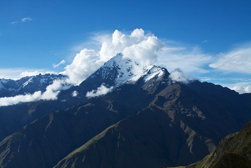 mountain peru clouds trekking geotagged mt veronica ridge alpine valley sacred apu ollantaytambo willca waccay