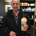 It's not -20C or snowing in Edmonton today so Pops is about to enjoy his first @starbucks #caramel #frappuccino of the year! #Starbucks #coffeetime #coffeestop #familytime #fatherandson #combatdementia #lovemyDad #Edmonton #Alberta