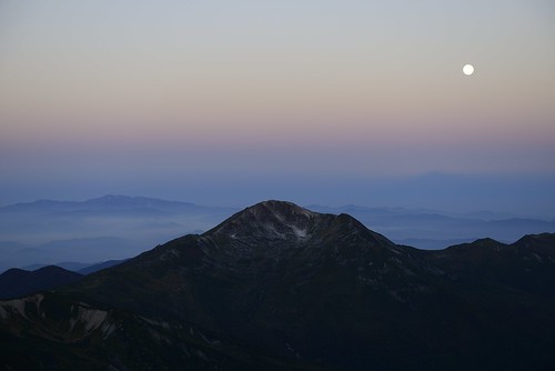 sunset mountain japan fog night toyama 岐阜 gifu 北アルプス 立山 富山 黒部