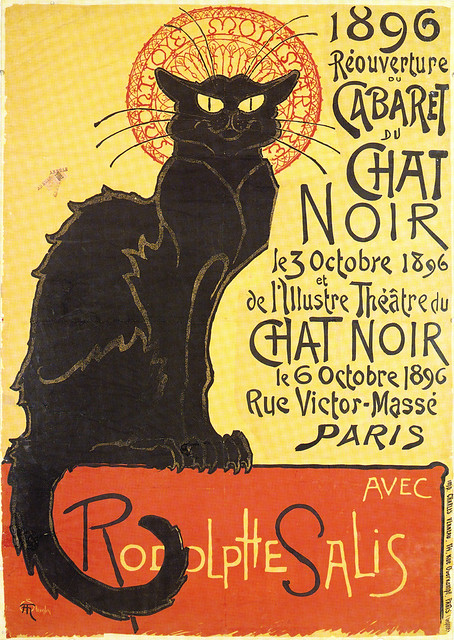 Cabaret du Chat Noir, Paris, poster