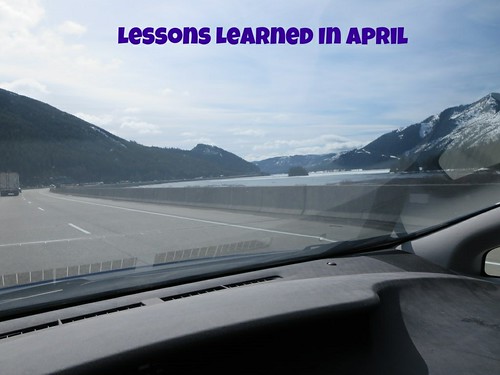 Lessons Learned in April