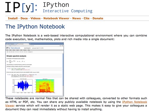 Ipython notebook