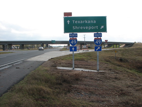 louisiana highways roadsigns highwaysigns interstate49 louisianai49