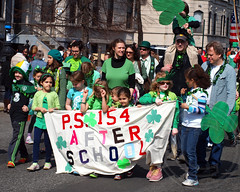 Windsor Terrace P.S. 154 After School, 2012 Brooklyn St. Patrick's Day Parade, New York City