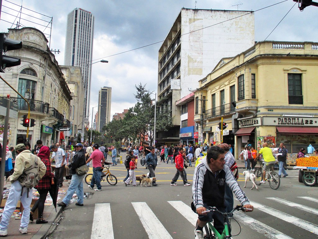 Cycle Sunday in Bogotá