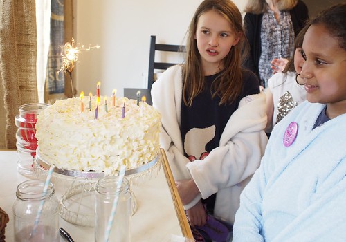 girl's party, birthday, spa, 9 years old