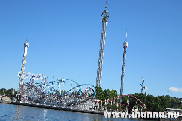 Gröna Lund from the water - photo by Hanna Andersson/iHanna